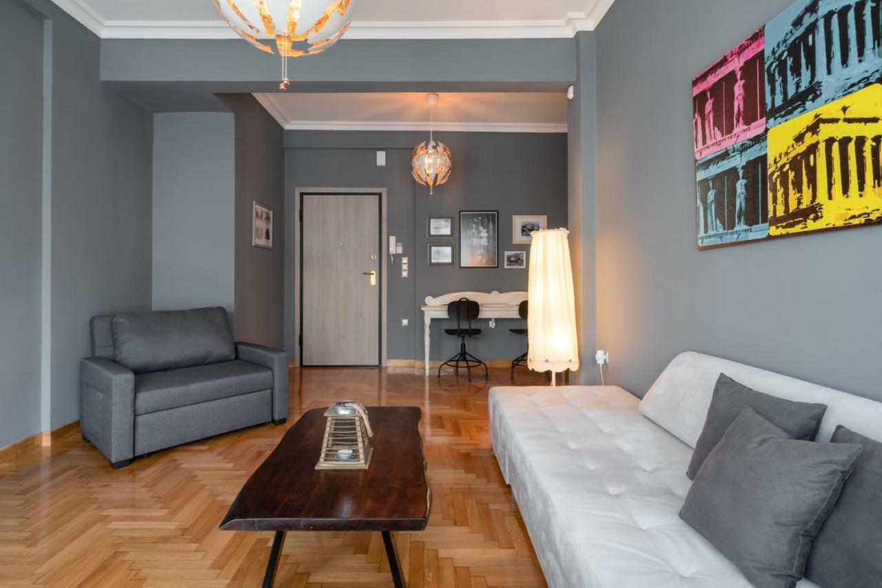 Modern & Stylish Apt At The Heart Of אתונה מראה חיצוני תמונה